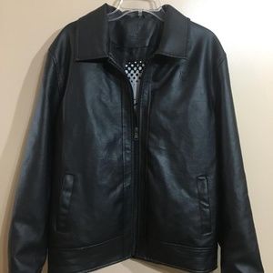 Men's VG World Collection genuine leather jacket